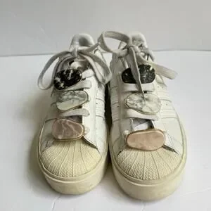 adidas gazelle silver green womens Superstar Bonega Women GY5250